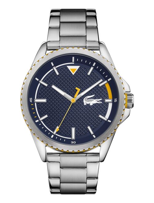 Lacoste Men's Cap Marino Stainless Steel Bracelet Watch 46.1mm