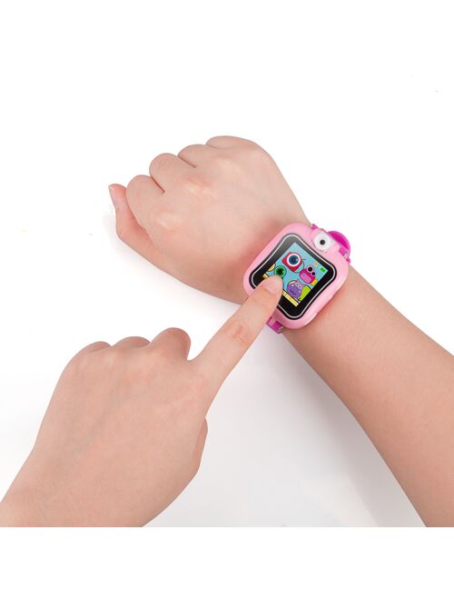Kid Smartwatch with 90 Degree Rotating Camera, Video Recording, Games, Stopwatch, Alarm Clock, Red/Pink