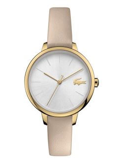 Women's Cannes Taupe Leather Strap Watch 34mm