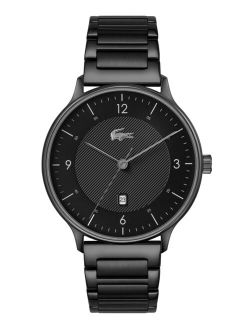 Men's Club Black-Tone Stainless Steel Bracelet Watch 42mm