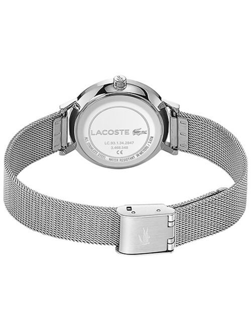 Lacoste Women's Moon Stainless Steel Mesh Bracelet Watch 28mm