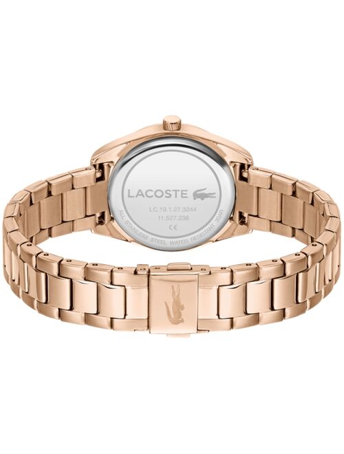 Lacoste Women's Petite Parisienne Carnation Gold-Tone Bracelet Watch 30mm