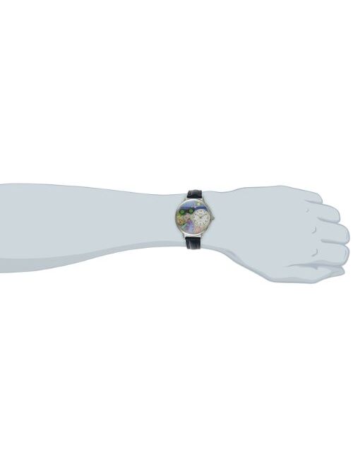 Whimsical Watches Unisex U1210015 Flip-flops Navy Blue Leather Watch