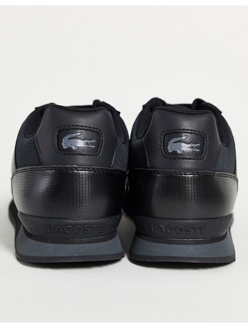 Lacoste Partner Piste running sneakers in black