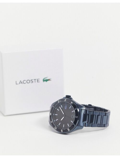 Lacoste men's bracelet analog watch in navy
