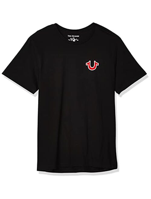 True Religion Men's Buddha Logo Short Sleeve Tee