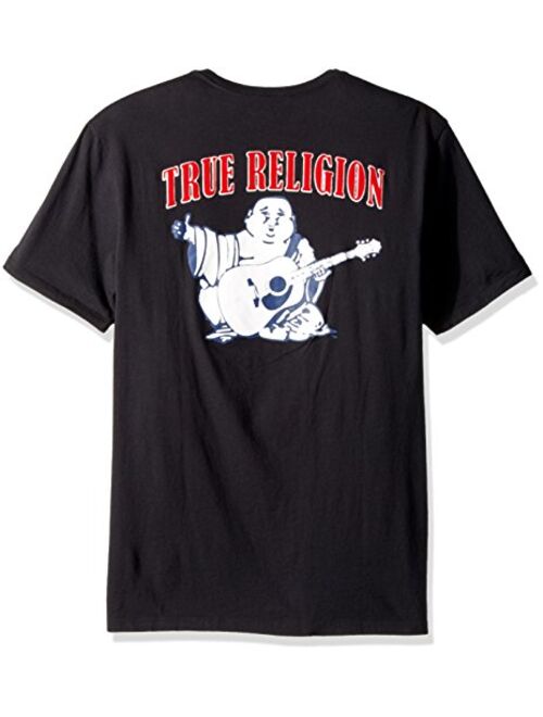 True Religion Men's Buddha Logo Short Sleeve Tee