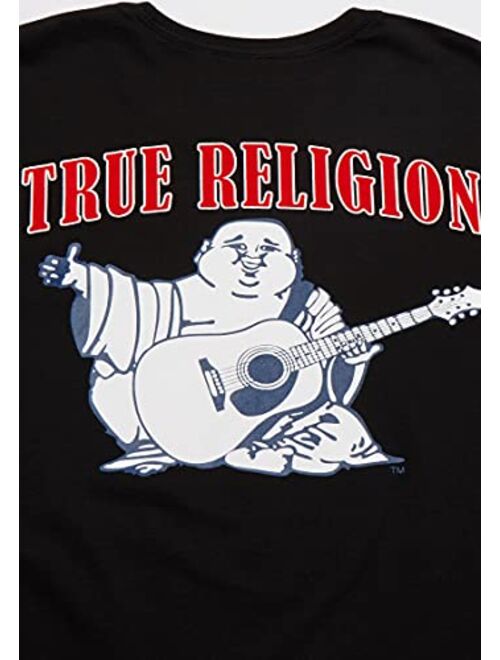 True Religion Men's Buddha Logo Short Sleeve Tee