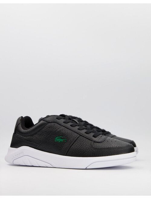 Buy Lacoste Game Advance sneakers in black and white online | Topofstyle