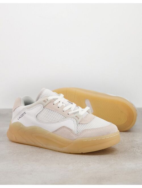 Lacoste Court Slam dynamic sneakers in white