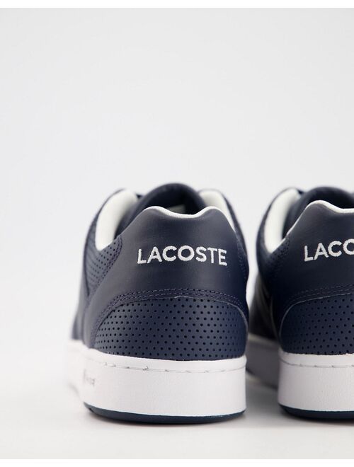 Lacoste thirll lace-up sneakers in navy