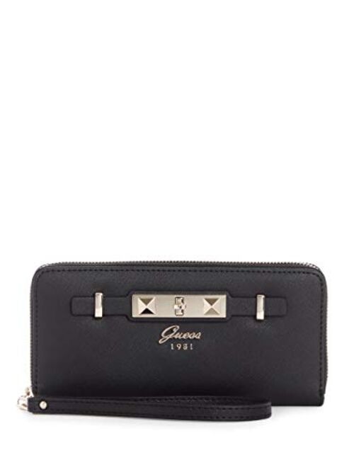 Guess Women's Cherie Large Zip-Around Clutch Wallet