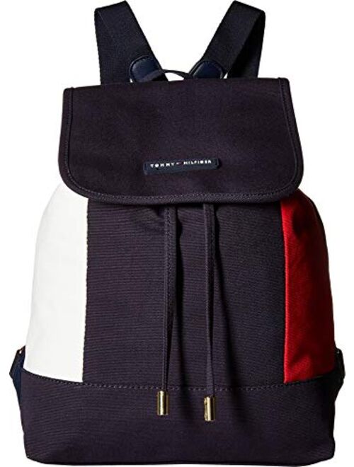 Tommy Hilfiger TH Flag Flap Backpack, Tommy Navy