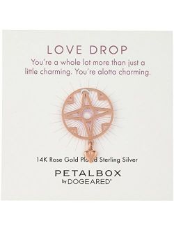 'Petal Box' Love Drop Heart Token Charm