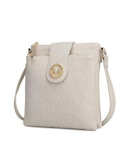 MKF Crossbody Bags for women Cross body Strap, Messenger Purse PU Leather Handbag, Womens Fashion Pocketbook