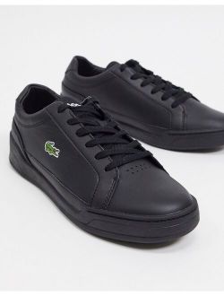 challenge sneakers in black leather