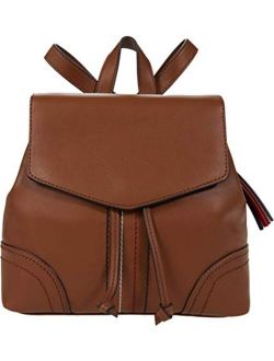 Jane Backpack - Smooth Grain PVC Cognac One Size
