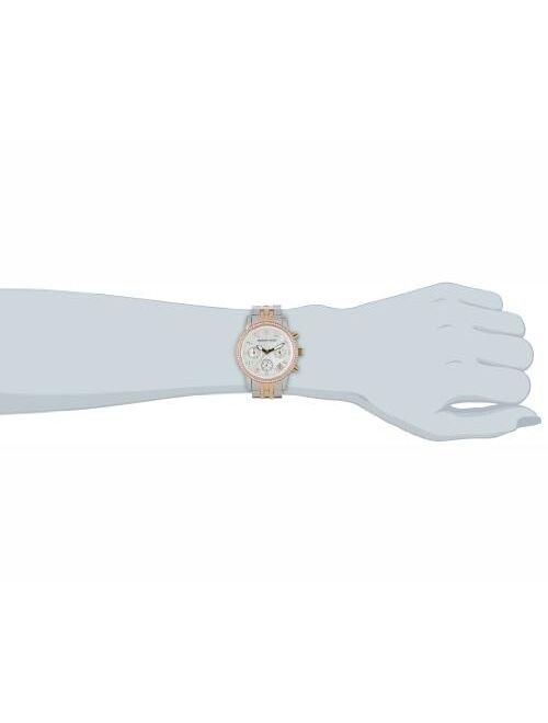 Michael Kors Women's Ritz Tri-Tone Chronograph Watch MK5650