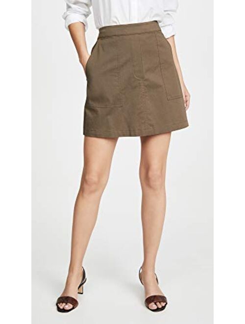 Theory Women's Stitched Pocket Skirt