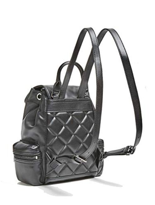 GUESS Women's Backpack Handbags, Black, 25x12x25 cm