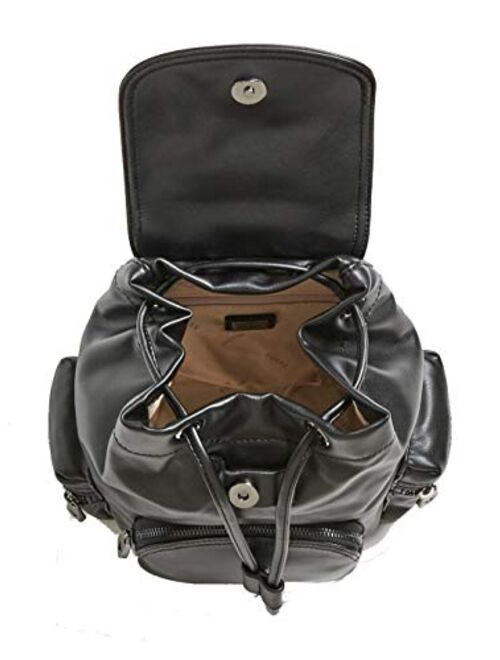 GUESS Women's Backpack Handbags, Black, 25x12x25 cm
