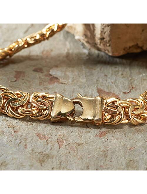 Ross-Simons 14kt Yellow Gold Byzantine Bracelet