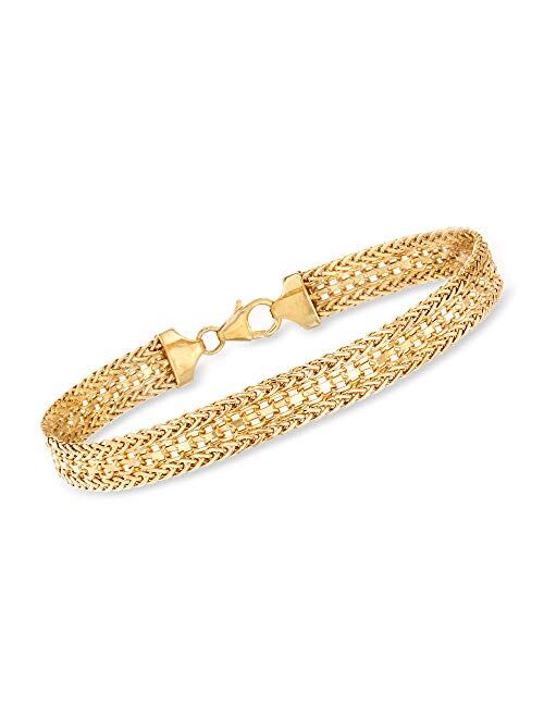 Ross-Simons Italian 14kt Yellow Gold Multi-Link Bracelet