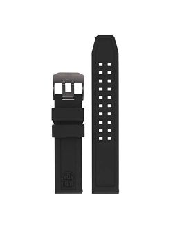 Men's 3050 Navy SEAL Colormark Series Black Silicone Watch Band