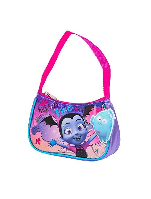 Disney Girls' Vampirina Handbag with Dangle, Purple, One Size