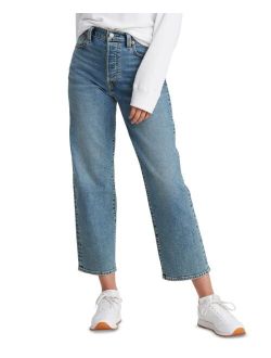 Ribcage Straight-Leg Ankle Jeans