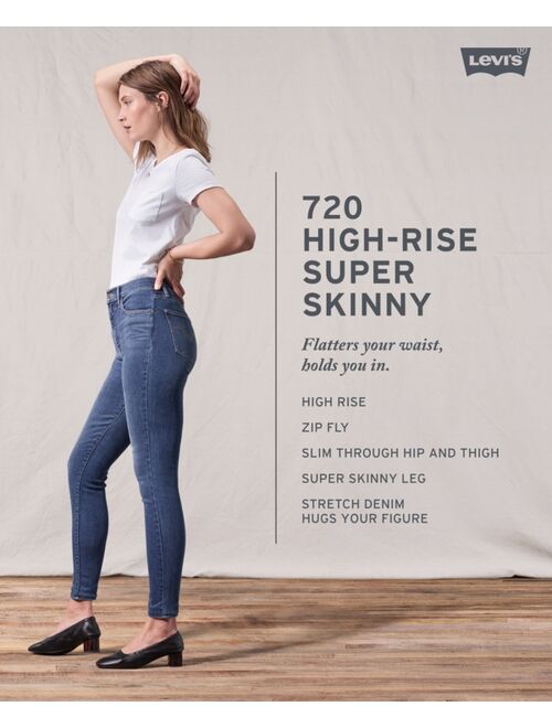 Levi's Women's 720 High-Rise Super-Skinny Jeans