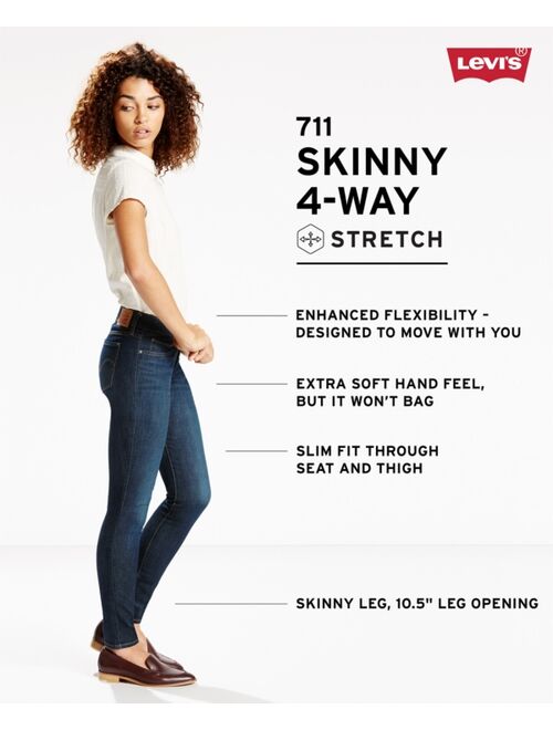 Levi's Women's 711 Skinny 4-Way Stretch Jeans