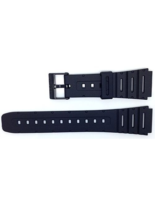 Genuine Casio Replacement Watch Strap 71604130 for Casio Watch CA-53W-1SW + Other models