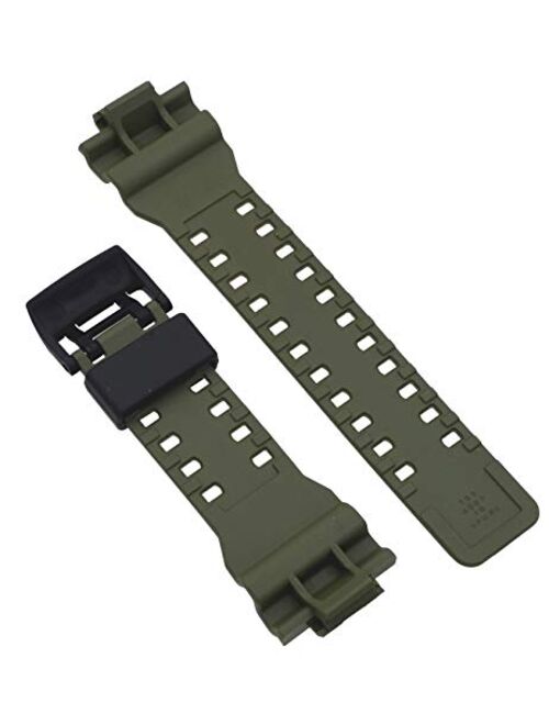Casio 10549322 Genuine Factory Olive Green G Shock Replacement Band - GA700UC-5A