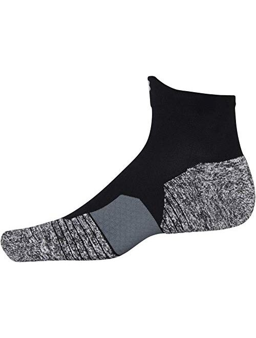 Under Armour Adult Run Cushion Quarter Socks, 1-Pair