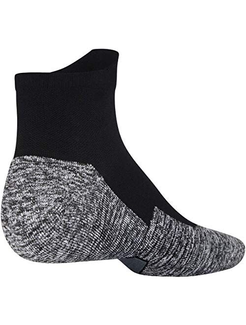 Under Armour Adult Run Cushion Quarter Socks, 1-Pair