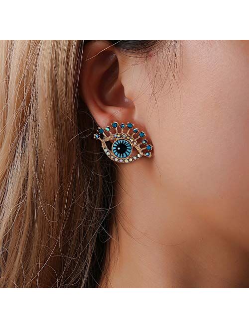 Flairs New York Faux Fur Pom Pom Tassel Drop Dangle Earrings Set