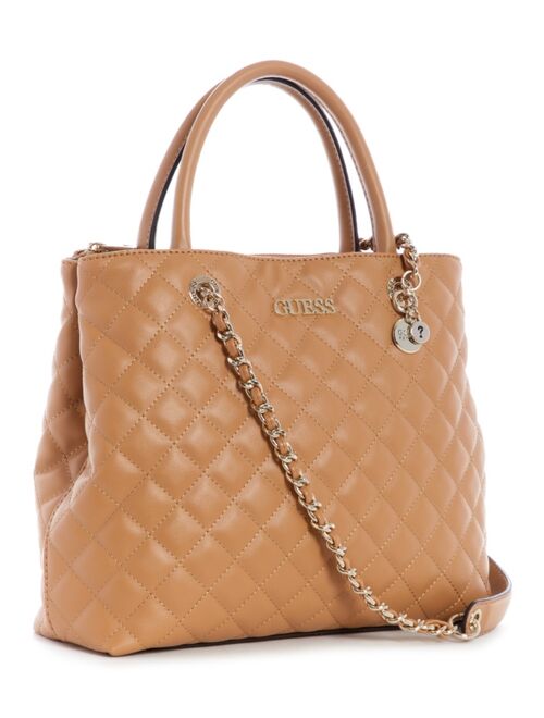 Guess Illy Quilted Society Satchel