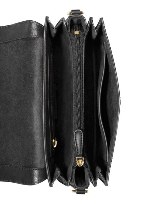 Michael Kors Hendrix Medium Leather Messenger Bag