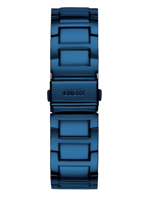 Guess Unisex Blue Stainless Steel Bracelet Watch 40mm
