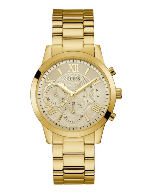 Guess Gold-Tone Stainless Steel Bracelet Watch 40mm