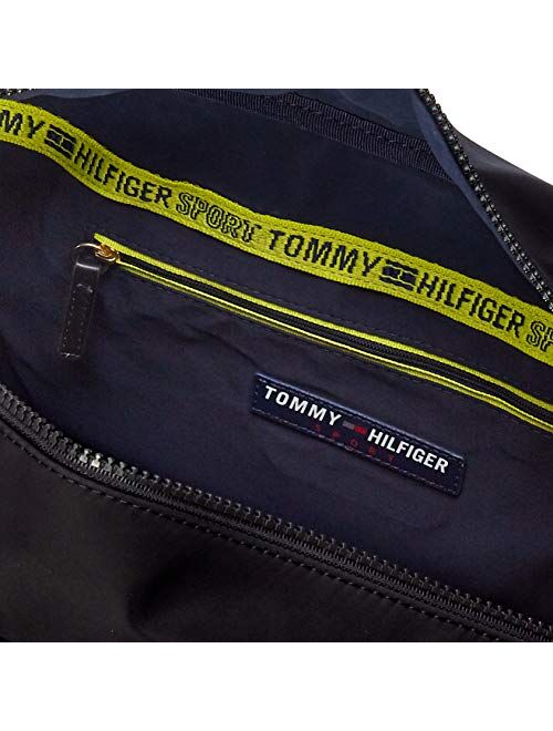 Tommy Hilfiger Men's Sport Shoulder Duffle Dag, Black, OS