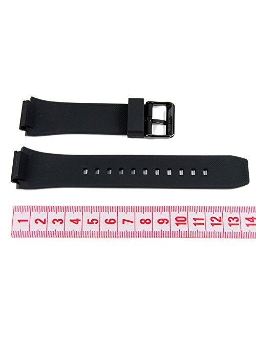 Genuine Casio Watch Band 20mm Black Resin Strap Edifice #10366009 EFA-131PB-1A EFA-131RBSP-1AV