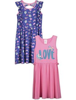 JoJo Siwa Little/Big Girls 2 Pack Summer Sleeveless Dress