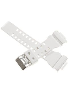 10347710 Genuine Factory Replacement White Rubber Watch Band fits G-8900A-7 GA-100A-7A GR-8900A-7 GW-8900A-7