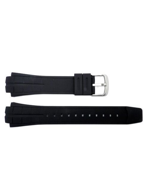Genuine Casio Black Resin 16mm Watch Strap