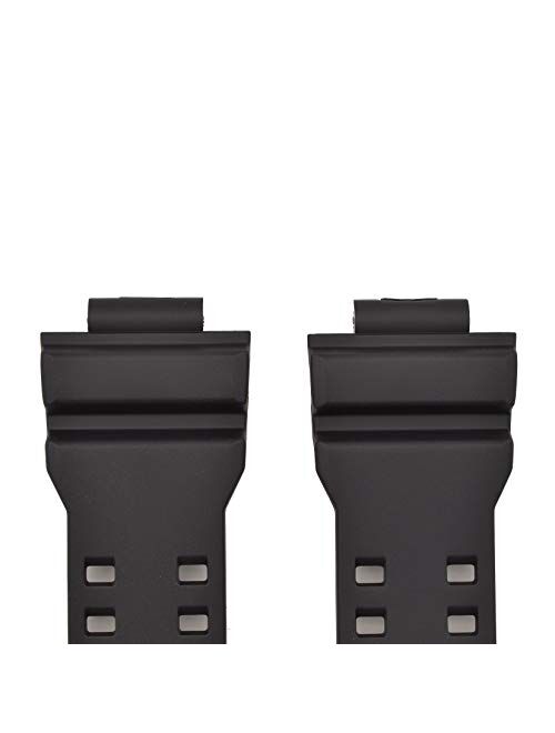 Casio Watch Band GD-350 Black Resin Strap for G-shock Vibrator Watch.