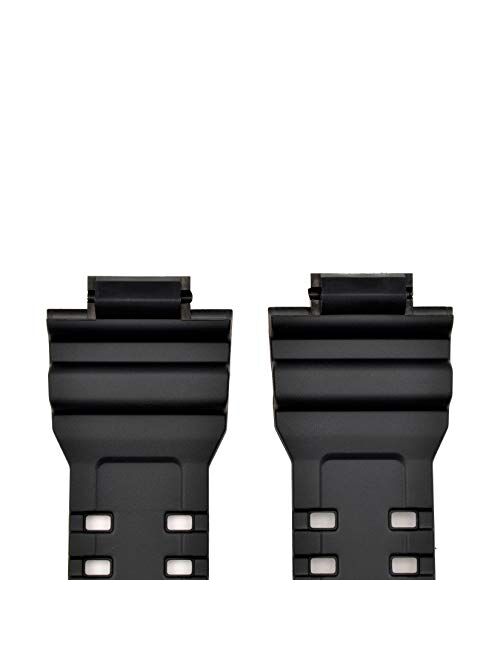 Casio Watch Band GD-350 Black Resin Strap for G-shock Vibrator Watch.