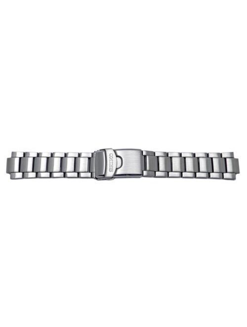 Seiko Brushed Push Button Fold-Over Clasp 22mm Solid Watch Bracelet