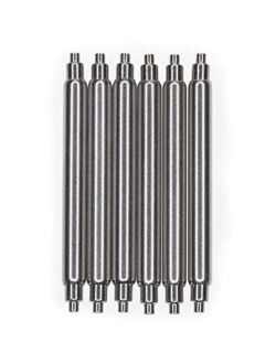 OEM PROSPEX Diver's Fat Spring Bars 6 Piece Non-Magnetic Stainless Steel 22mm x 2.5mm x 1.1mm
